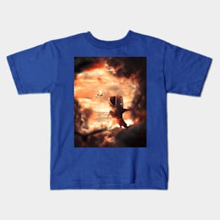 Cloud shark Kids T-Shirt